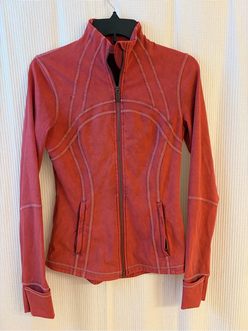 Lululemon Define Jacket- Red Tie-Dye